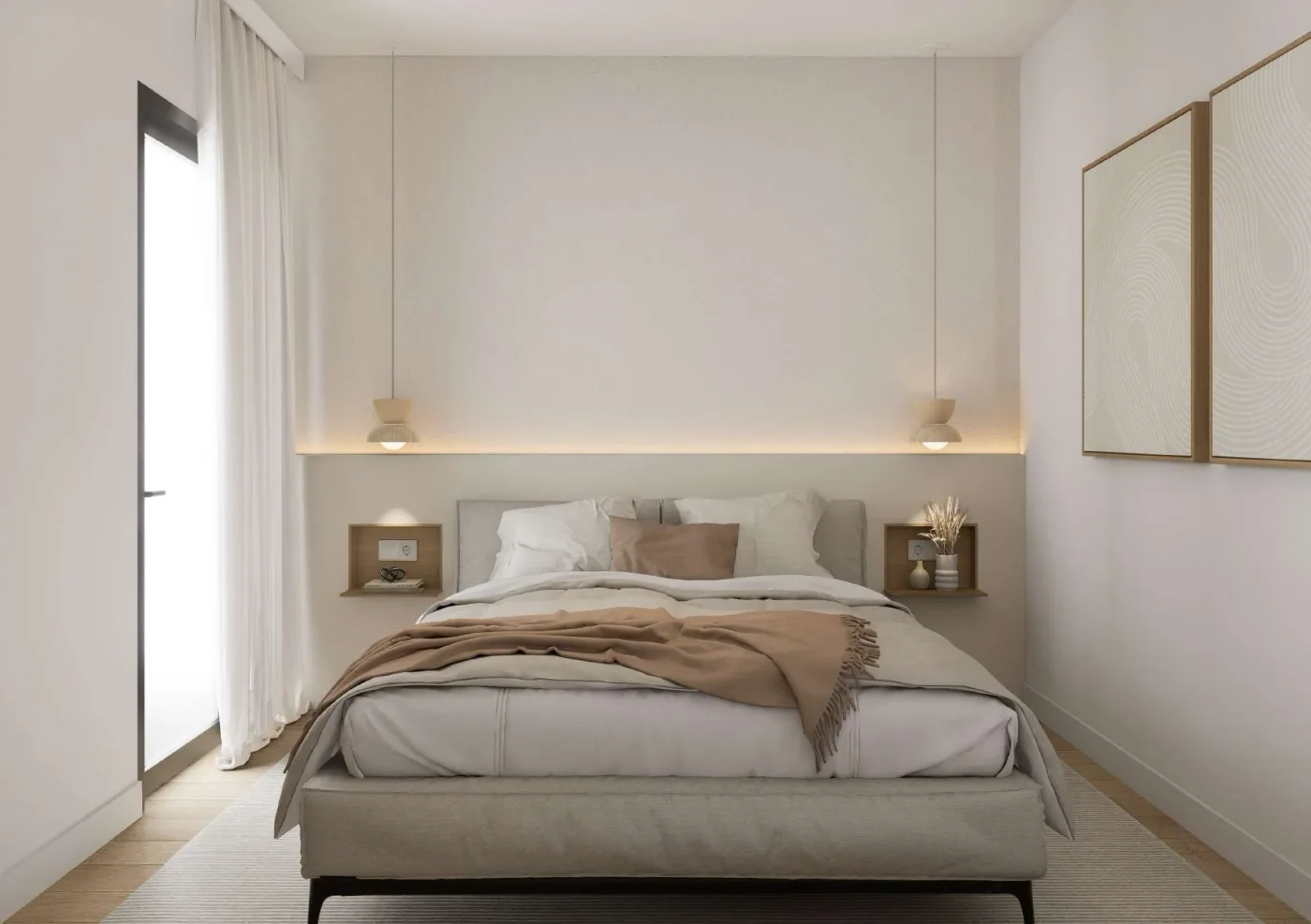 Propuesta de interiorismo para el dormitorio de Gañanía del Duque