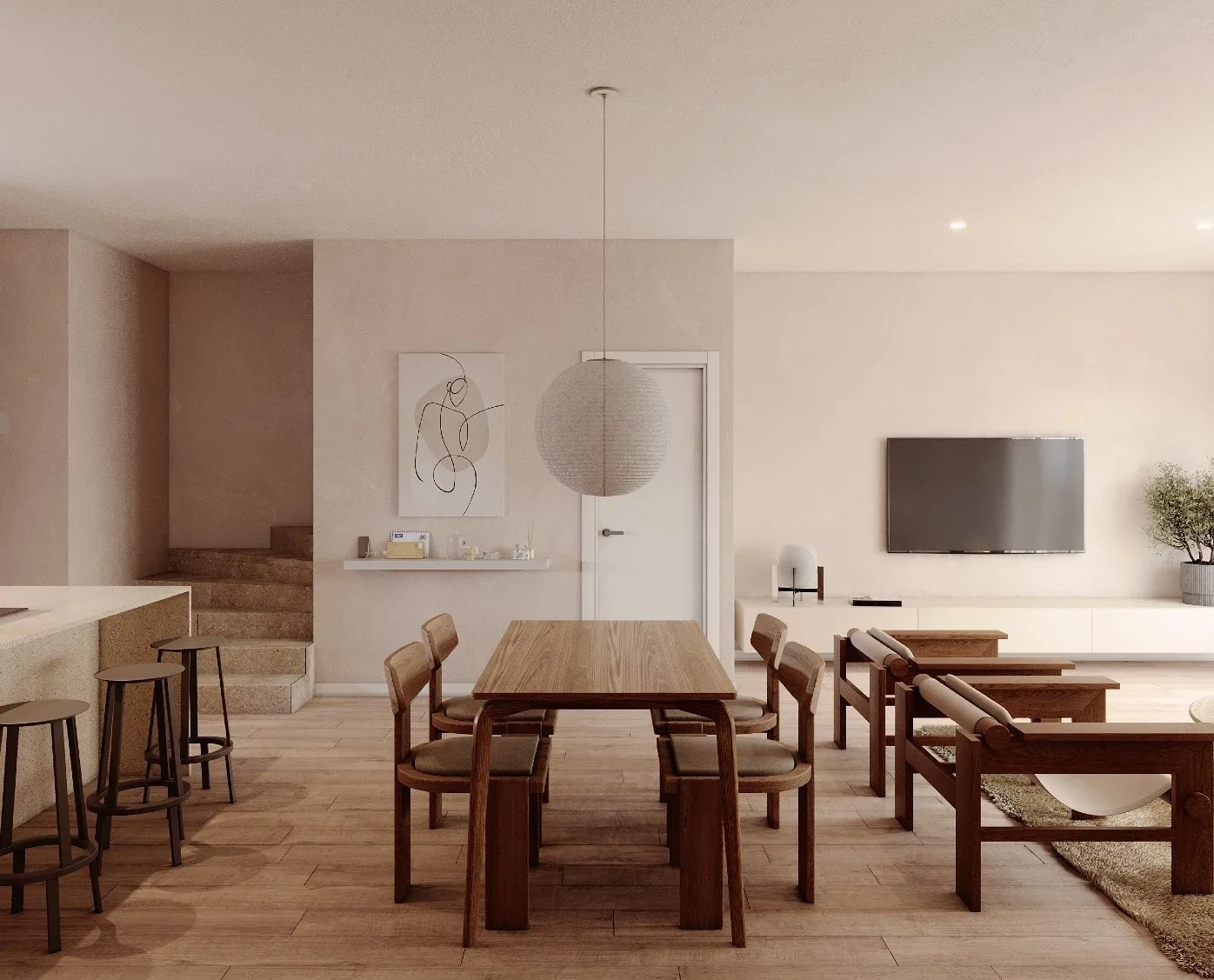 Salón comedor de Residencial Orion Plaza